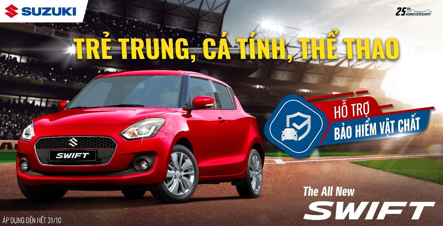 Chương trình khuyến mãi tháng 10 - Suzuki Swift