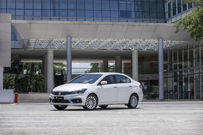 Ciaz mới - mẫu sedan hạng B vừa ra mắt cuối tháng 9. Ảnh: Việt Nam Suzuki.