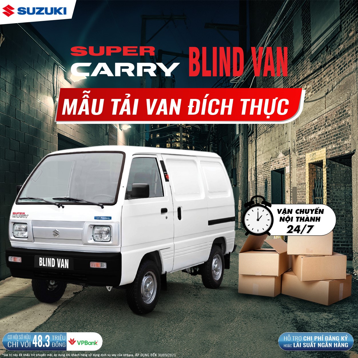 khuyến mãi suzuki blind van tháng 9 2021