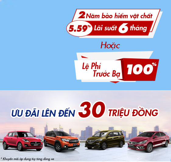 khuyến mãi suzuki